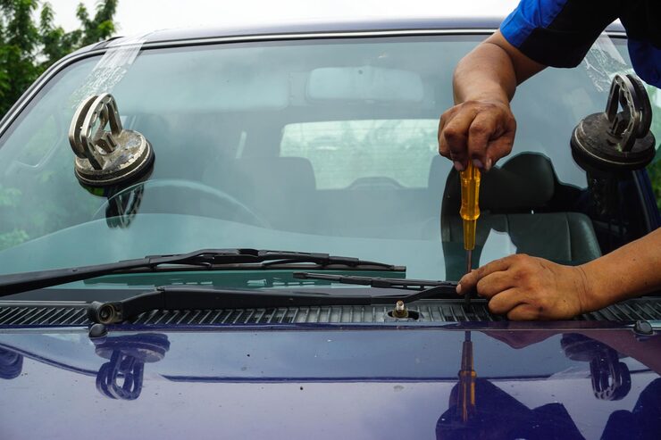 Car Glass repaier picture