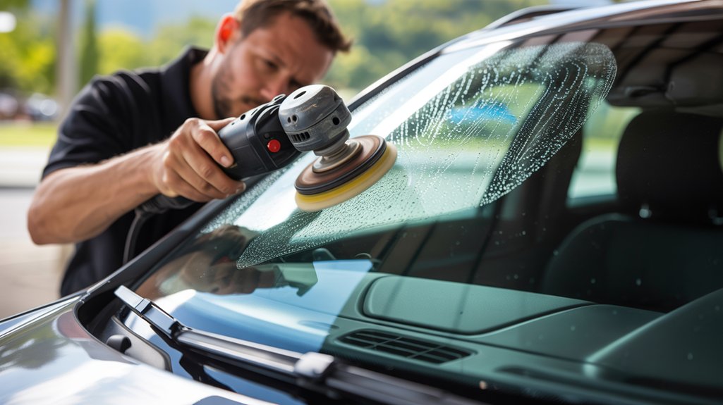 Expert Technicians for Car Glass Scratch Removal image